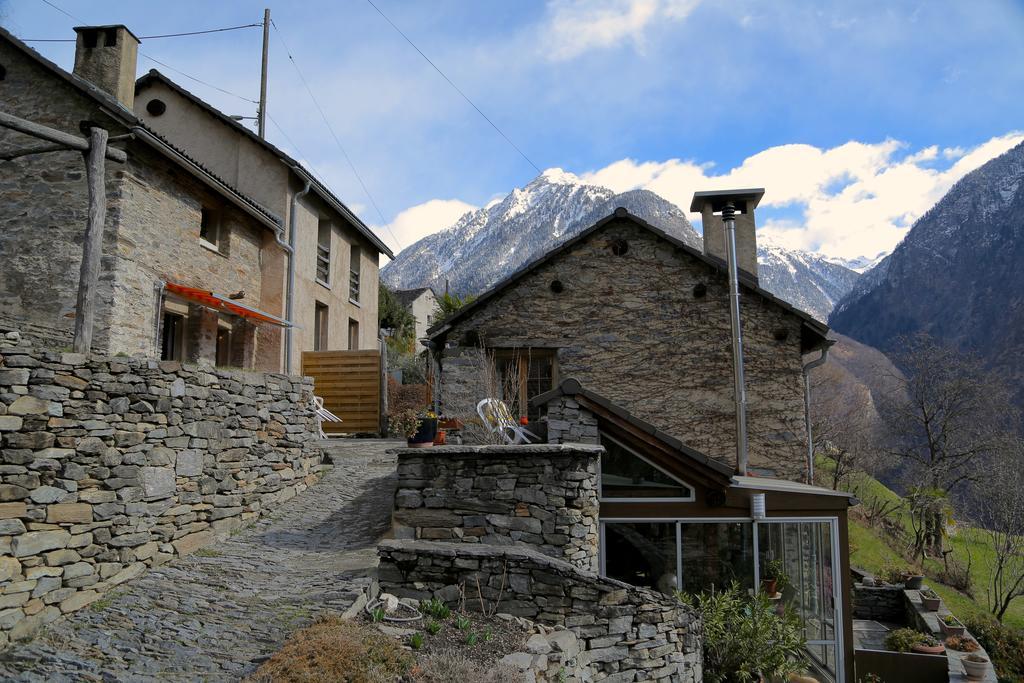 Bed and Breakfast Casa Dosc Verdabbio Exterior foto